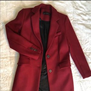 Gorgeous red Zara coat